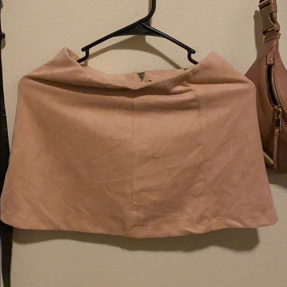 Pink skirt